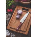 TRAMONTINA KNIFE (BRAZIL) 1 PCS 8" INCHES INOX STAINLESS POLLYWOOD BUTCHER/MEAT KNIFE. 