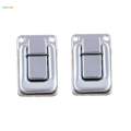 4pcs Smooth Wooden Box Latch Hardware for Tools Box Craft Box Suitcase. 