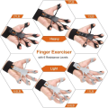 Finger Gripper Finger Exerciser Guitar Finger Exerciser 6 Resistant Levels Recovery Physical Tools Hand Strengthener. 