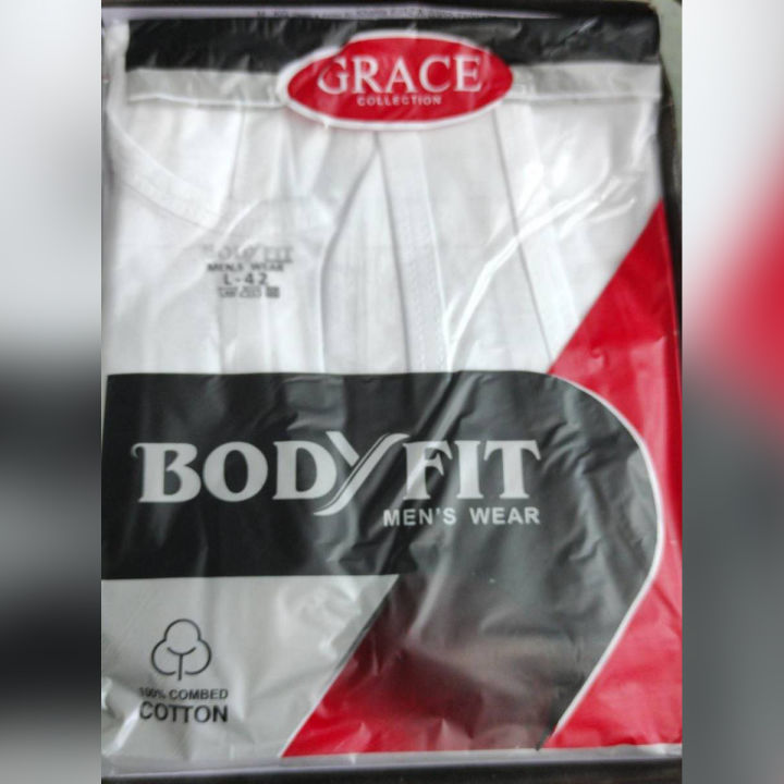 Pack of 1  Men's  Sando Banyan - Original BodyFit Cotton Vest Sando Inner wear