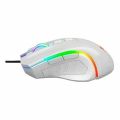 Redragon M607 Griffin RGB USB MMO Gaming Mouse 8 buttons 7200 DPI Ergonomic Design Programmable White. 