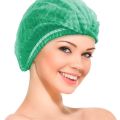 Pack of 100 pcs Green Disposable Elasticated Mob Caps For Chefs And Kitchen | Surgical Cap | Hair Net For Cooking | Hair Cap | Multipurpose Hair Caps for Kitchens and Surgery Suitable for chefs kitchen staff surgeons and healthcare professionals. 