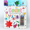 Alphabet letters and counting with 100 Stickers 3 Colors for Kids - Pack of 3. 