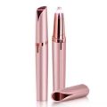Pro Lipstick Shape Electric Eyebrow Trimmer Painless Eye Brow Epilator Shaver Razor Portable Facial Hair Remover Women Depilator. 