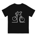 La Linea TV Newest TShirt for Men Bicycle Classic Round Neck Polyester T Shirt Distinctive Gift Clothes OutdoorWear. 