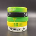 Football star player Lionel Messi Cristiano Ronaldo Neymar Mbapp silicone bracelet. 