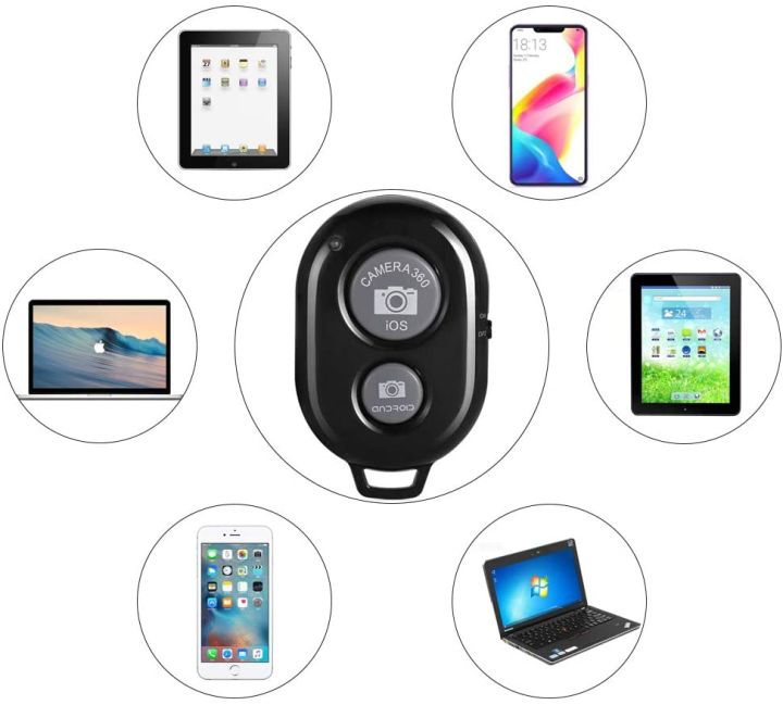 Selfie Bluetooth Shutter Remote Wireless Bluetooth Remote For Android And iOS