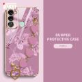 Love Bracelet case for Infinix Itel Vision 3 Back Cover Bauhinia Flower Case Infinix Itel S17 P38. 