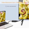 ABLEWE USB 3.0 to VGA Adapter, USB 3.0/2.0 to VGA Multi-Display Converter Support Resolution 1080p for Win 7/8/8.1/10 (Not works for Chromebook,Linux,MAC OS). 