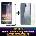 Nokia 3.2 Glass Protector 5D|10D|11D|21D|9D Glass Full Coverage + Back Protector Transparent Hydrogel Soft Film jell Protection For 3.2. 