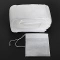 400 Pcs Disposable Tea Filter Bags Empty Cotton Drawstring Seal Filter Tea Bags for Loose Leaf Teal(3.54 x 2.75 inch). 