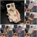 Anti-dust Durable Phone Case For Sharp Aquos Sense4 4G/Sense 5G Phone Pouch Back Cover Full wrap oil painting Soft case. 