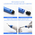 Metal Deburring Tool Kit Deburring Cutters Set Burr Remover Hand Tool for Wood Plastic Aluminum Copper and Steel. 