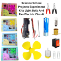 DC motor fan set for kids Electronic Science Project. 