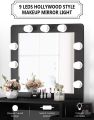 Vanity Table Set with Light Mirror, Makeup Dresser with 3 Drawers – Elegant Bedroom Furniture, Wooden Design, and Square Dressing Table for a Stylish and Functional Upgrade. 