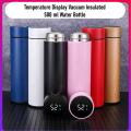 500ML Water Bottle Stainless Steel Water Bottle without LED Display for Hot & Cold Water. 