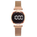 2021 Women's Chic Fashion Rose Golden Bracelet Wrist Watch Fashion Beautiful Girls Bracelet Watches. 