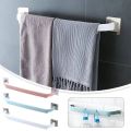 Towel Holder Towel Rails Punch-Free Kitchen Bathroom Towel Wall Rack Self Adhesive Wall Mounted Slippers Rack. 