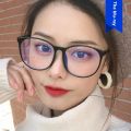 Anti Blue Light Glasses Women Computer Men Eyeglass Vintage Optical Plain Frame Spectacles Transparent Blocking Glasses. 