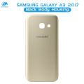 Samsung Galaxy A3 2017 Rear Back Body Casing Housing Replacement Battery Back Door For Samsung A3 2017 - Golden. 