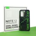 100% Original Infinix Note 12 (8/128) Back Cover Case & Screen Protector Glass Box Pack. 