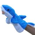 Yfashion Big Hand Puppet l Plush oys Baby Cloth Educational Cognition Hand oy Finger Dolls Puppet Style:shark Height:25cm. 