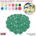 30 Pcs Solid Latex 12 inch Round Multi Colors Helium Ballons For Birthday Party, Weddings, Anniversary, Bridal Shower, Baby Shower, Graduation Parties, Independence Celebrations, Farewell, Party Decor Available in Pack of 30 Pcs. 