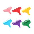 6pcs/set Hair Trimmer Limit Comb Universal Black Guards Hairdresser Hair Cutting Guide For T9 Styling Trimmer Cutting Guides. 