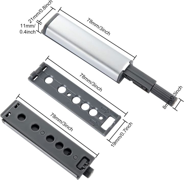 Magnetic%20Push%20Latches%20for%20Cabinets%20Push%20to%20Open%20Cabinet%20Hardware%20Push%20Touch%20Latch%20Kitchen%20Door%20Push%20Release%20Latch%20for%20Drawer%20Closure%20Push%20Catch%20Pop%20Out%20Latch,%20Pack%20Of%202,%204,%2010%20And%2020.%20-%20Image%205