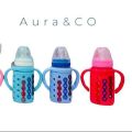 Yes Baby Glass Feeder 120ml 4oz Multi Color. 
