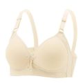 Non Wired Brazier for Women Plain Foam Padded Lifting Bras for Girls with Adjustable Straps and Back Closure for B and C Cups. 