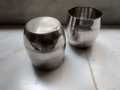 3 Pcs Water Drinking Glass Stainless Steel 200ml. 