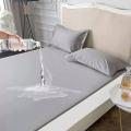 Waterproof mattress cover single king queen fitted sheet anti allergy anti dust. 