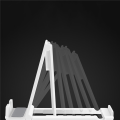 2X Tablet Stand Desktop Support Portable Double Folding Stand Suitable for iPhone iPad Samsung Huawei Tablet Stand White. 