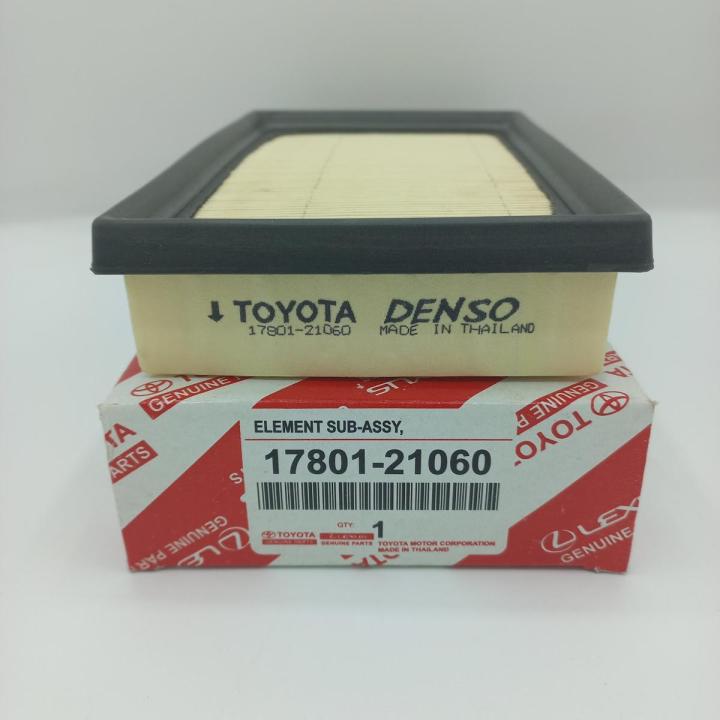 Imported Denso Air Filter, 17801-21060 For Toyota Passo, Prius, Vitz And Aqua