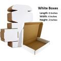 Packaging box Size 6 * 4 * 2 Inch - Bundle of 10/20/50 Boxes - White Boxes - Hard Packing Boxes For Mobiles & Laptops. 