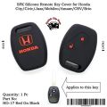 Honda City Honda Civic Reborn Silicone PVC Key Cover Red Black Premium Quality. 