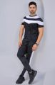 FDK-Black & White V-pennel Dry Fit Summer Tracksuit. 