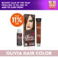 Olivia Hair Colour - Light Brown. 
