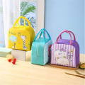 Portable Cartoon Bento Bag Lunch Lunchbox Bag Insulation Bag School Work Lunch Bag Food Fresh Cooler Bags Travel Storage Ice Bag. 