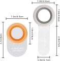 Toilet Accessories 2 PCS Toilet Lid Lifter, Toilet Seat Lifter Toilet Seat Handle Lifter Toilet Cover Lifter,Avoid Touching Toilet Cover Handle - White. 