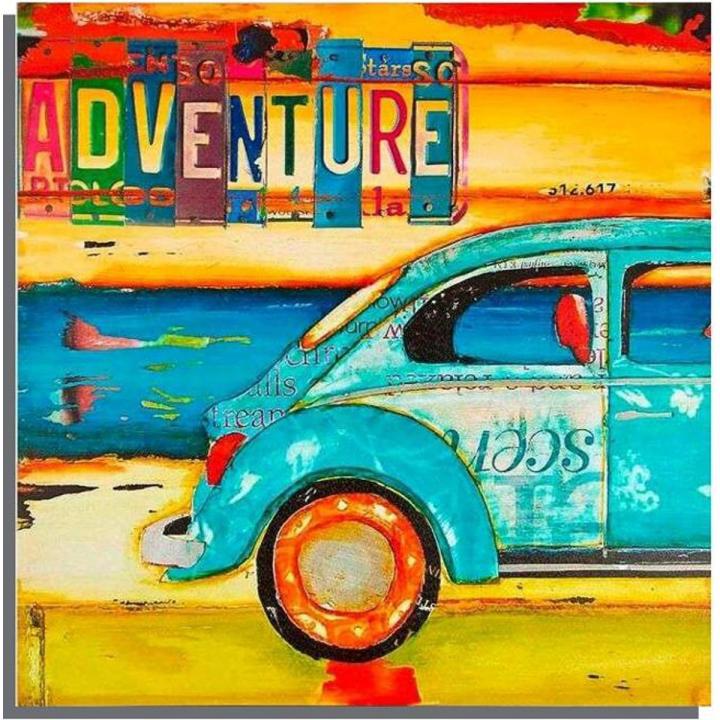 Car Wall Art,home decor, size 12 x 12 inch