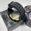 Casio G Shock Resin Black Analog/Digital Black Multi-Function Dial World Time Black Resin Band Watch-GA-900-1ADR. 