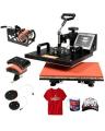 T-Shirt Mug Cap Printing Heat Press Machine-5 in 1. 