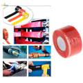 Self Fusing Tape Kayak Canoe Stretch Flexible Black. 