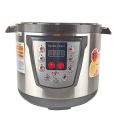SILVER CREST Electric Pressure Cooker, 6L Capacity, Best Quality Multi-Function Cooker with Keep Warm Function, Fast Cooking, High Safety Features, One-Touch Operation, Ideal for Rice, Stews, Soups, and More – Durable & Easy to Clean. 