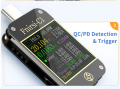 FNIRSI C1 BT USB Tester Voltmeter Ammeter Type-C PD Trigger Test Type-C Meter Power Bank Tester with PC Software. 