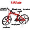 BMX Bicycle Metal Finger Mountain Off Road Foldable Bike Racing Toy. 