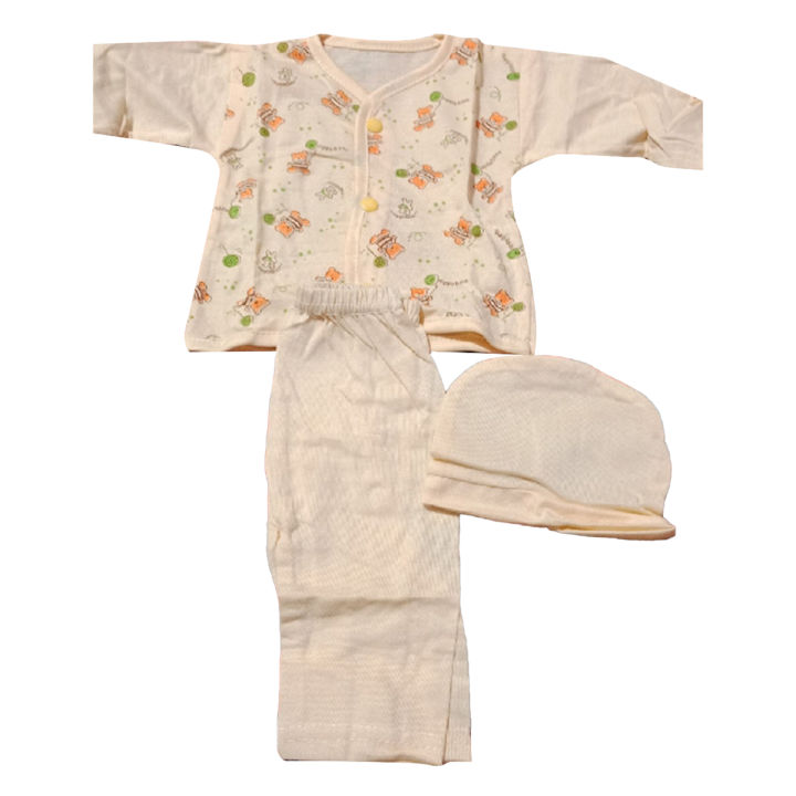 Pack%20of%203%20-%20New%20Born%20Baby%203%20Piece%20Suit%20-%20Shirt,%20Pajama%20and%20Cap%20-%20Cotton%20Stuff%20-%20Summer%20Collection%20-%20Multicolors%20-%20Baby%20Clothes%20-%20Best%20Quality%20-%20Image%202
