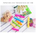 12-Pack Multi-Color Plastic Food Storage Bag Clips - Leakproof Seal Sealing Clips for Kitchen Organization. 